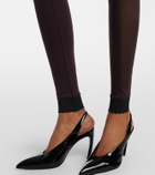 The Attico Paneled leggings