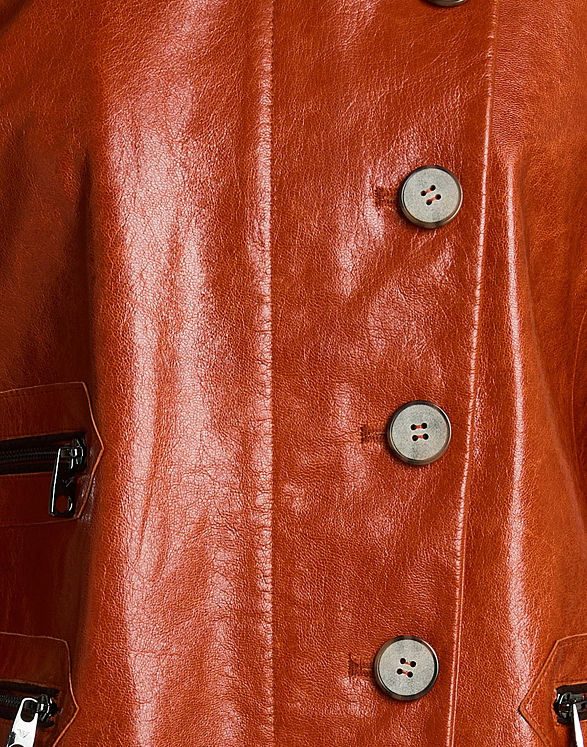 Emporio Armani Womens Jacket Rust