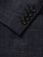 Canali - Kei Slim-Fit Wool-Blend Tweed Blazer - Blue