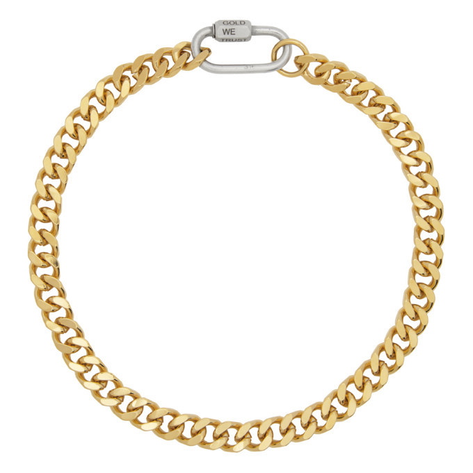 Photo: IN GOLD WE TRUST Gold Cuban Link Necklace