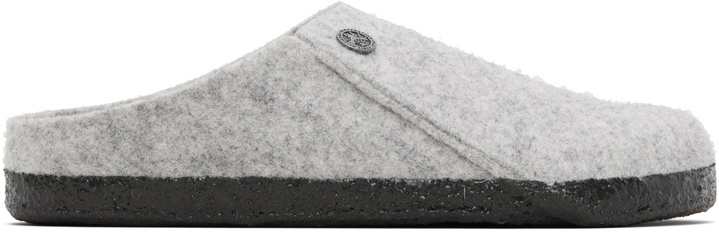Photo: Birkenstock Gray Narrow Zermatt Rivet Slippers