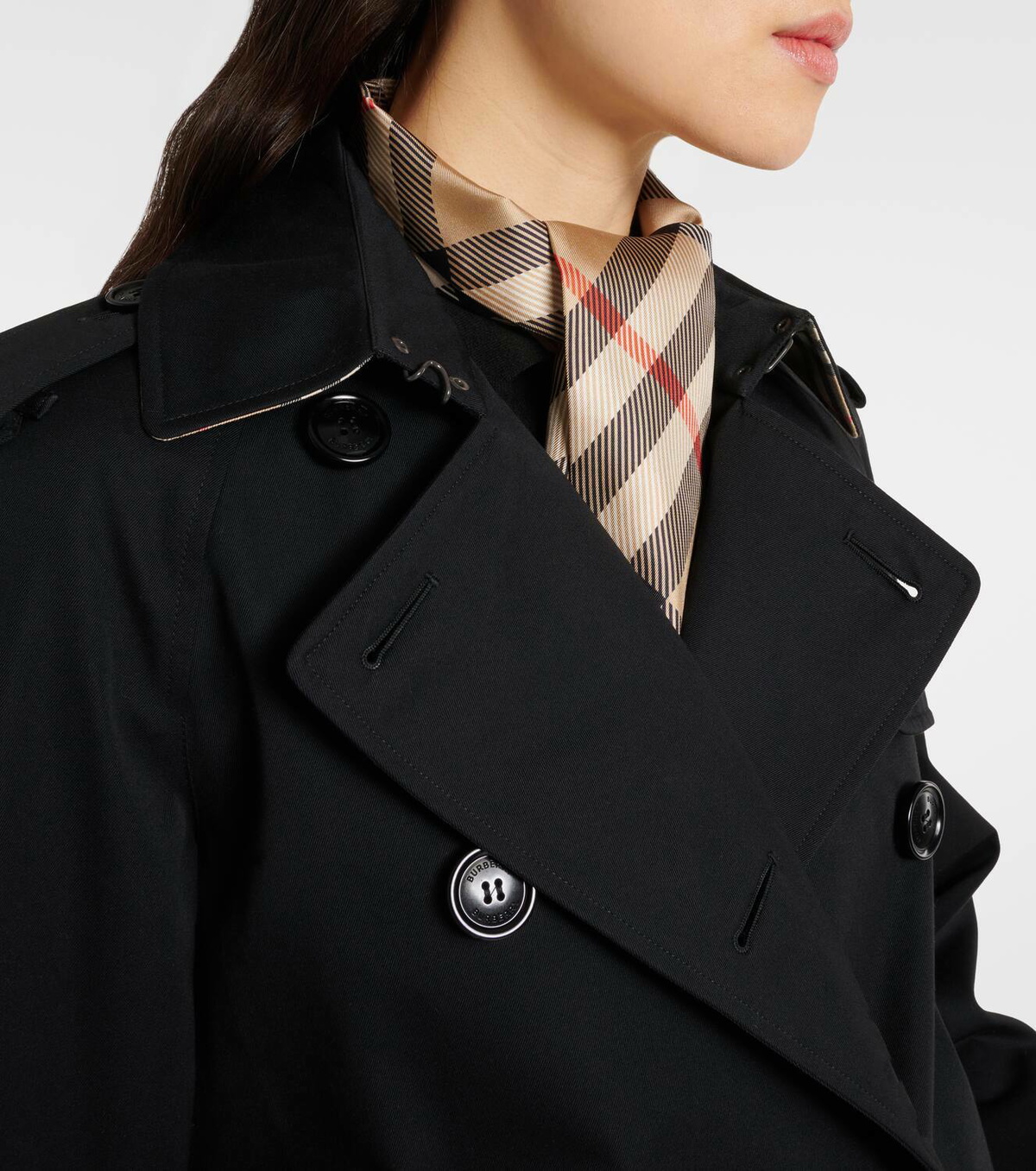 Burberry Burberry Check silk twill scarf