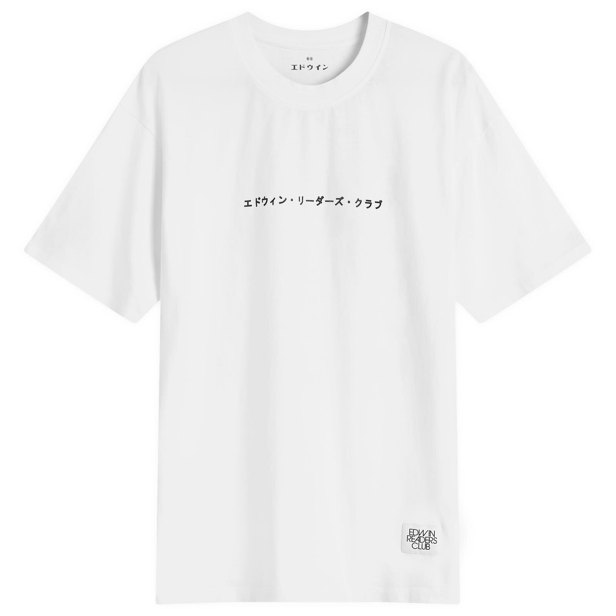 Tシャツ・カットソー EDWIN Men T-shirt White I035037 0267 Edwin Men's Uniform T-Shirt in White Edwin
