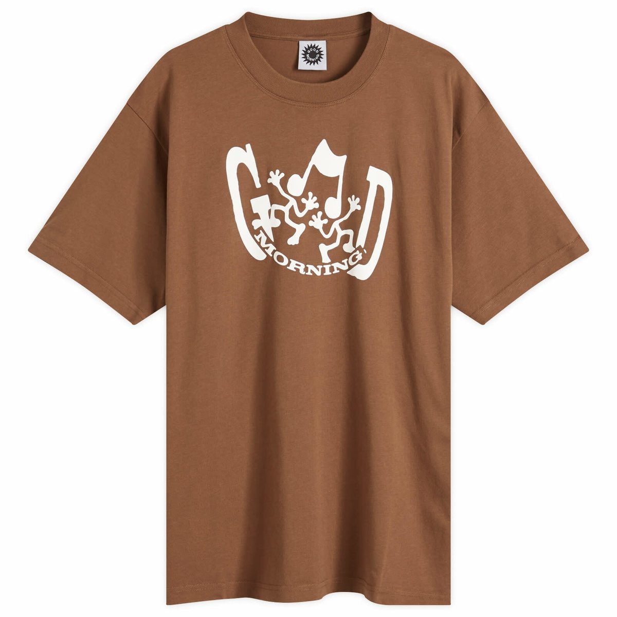 Good Morning Tapes Men's Dancers T-Shirt in Choc
