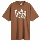 Good Morning Tapes Men's Dancers T-Shirt in Choc