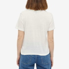 MISBHV Women's Monogram Crystals T-Shirt in White
