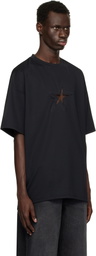 Mugler Black Star Oversized T-shirt