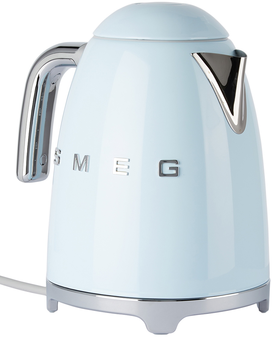 SMEG Blue Retro-Style Electric Kettle, 1.7 L, CA/US