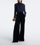 Altuzarra Cara draped blouse