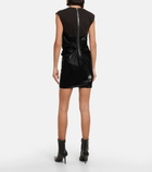 Rta - Isabella vinyl minidress