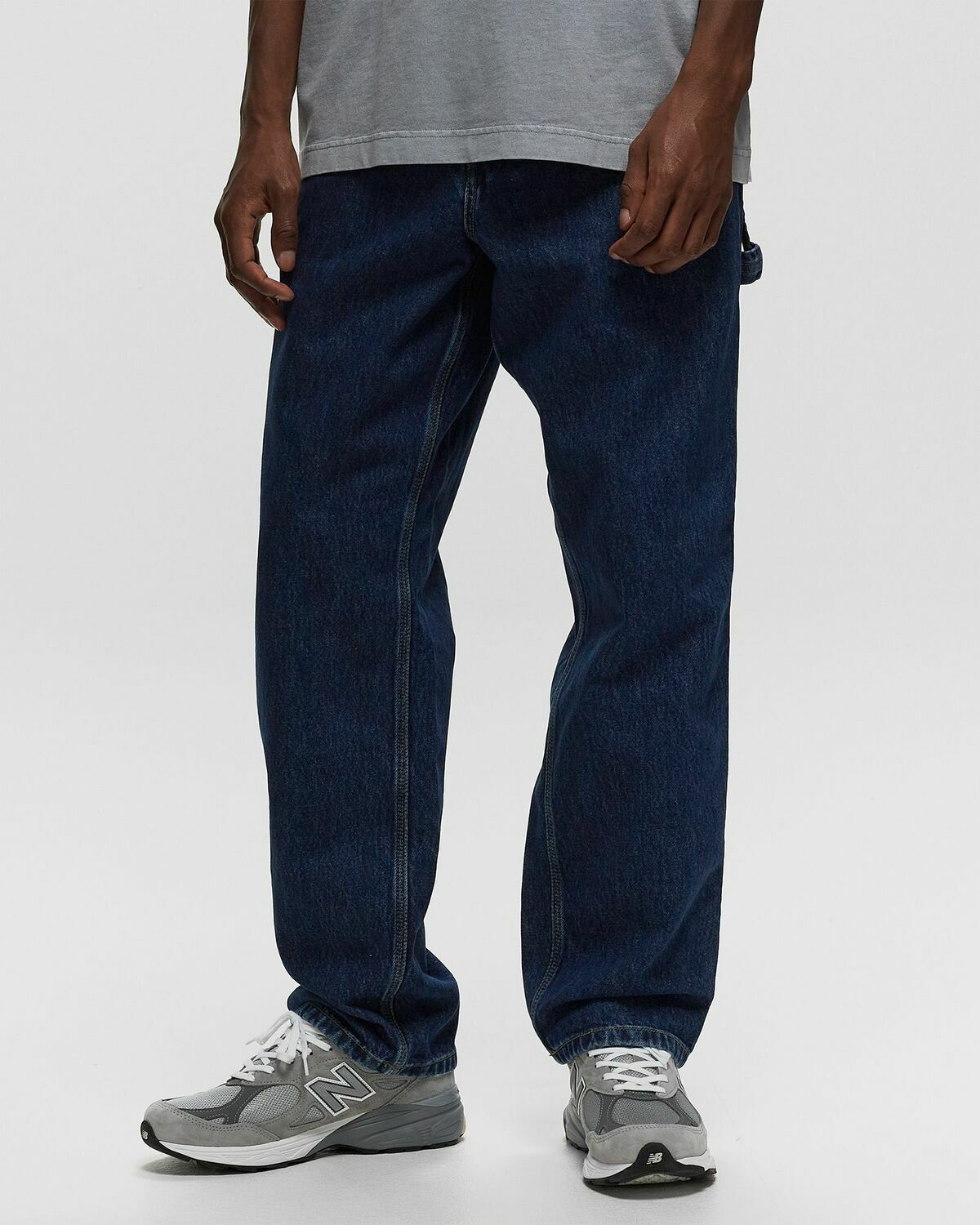 Carhartt Wip Single Knee Pant Blue - Mens - Jeans Carhartt WIP