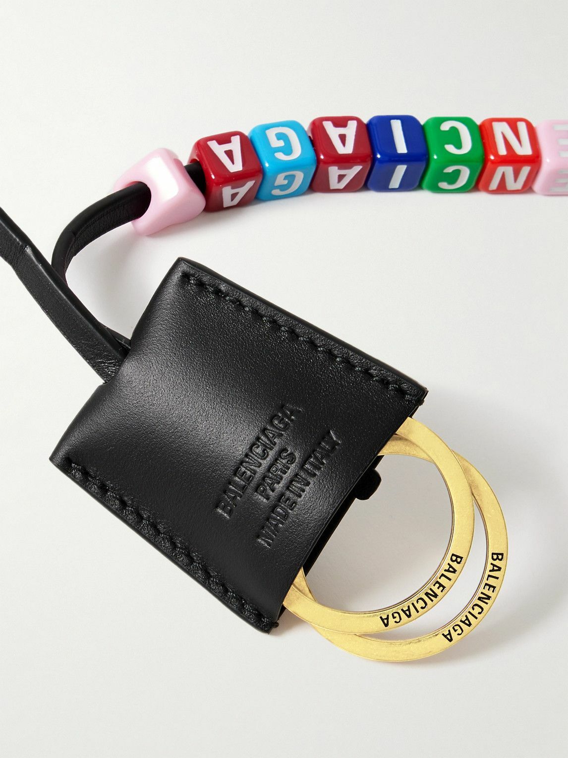 【BALENCIAGA】RODEO クロッシュ クレ キーリング ロゴ BALENCIAGA】RODEO クロッシュ クレ キーリング ロゴ