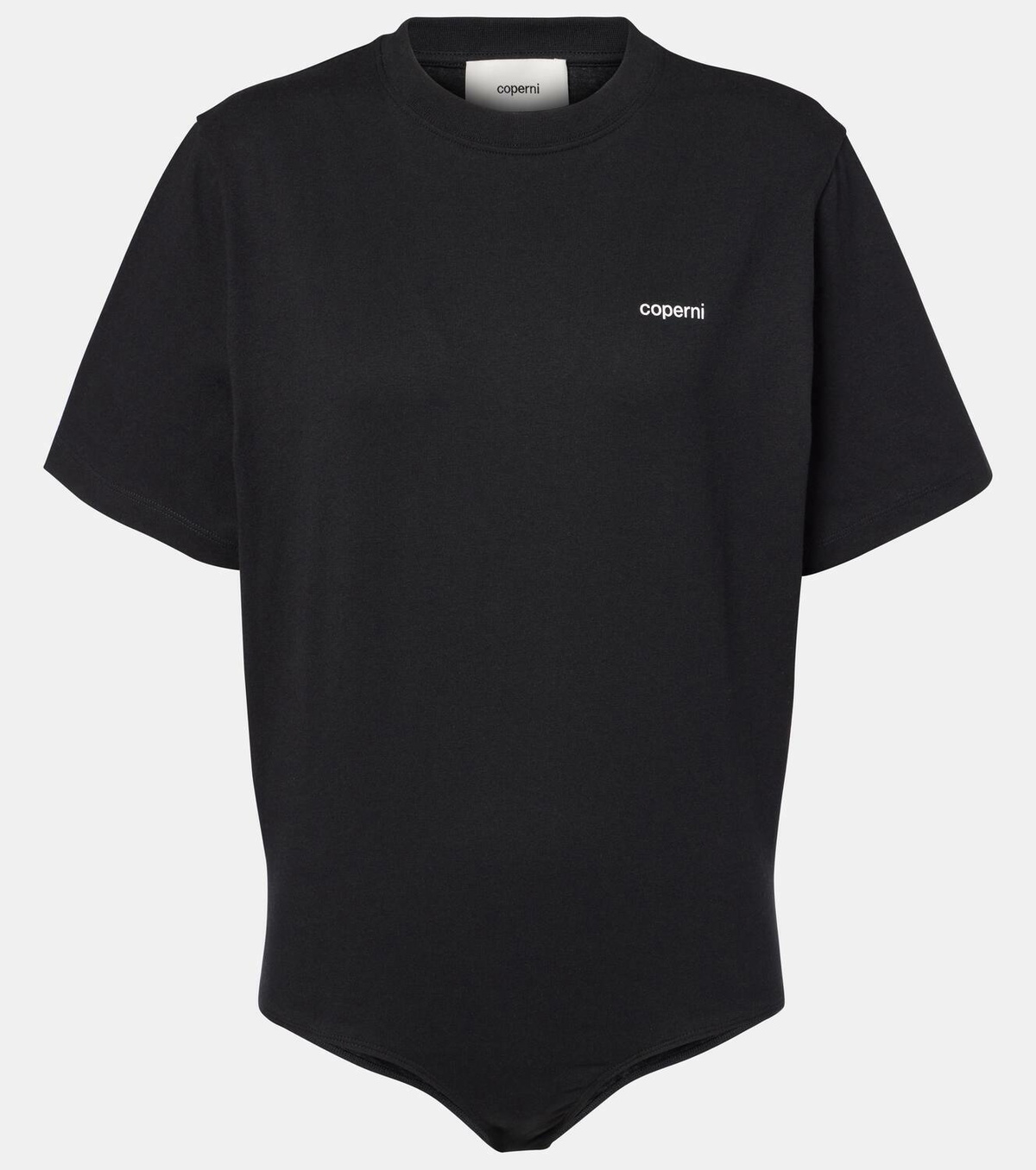 Coperni Logo cotton bodysuit