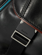 Paul Smith - Logo-Debossed Leather Backpack