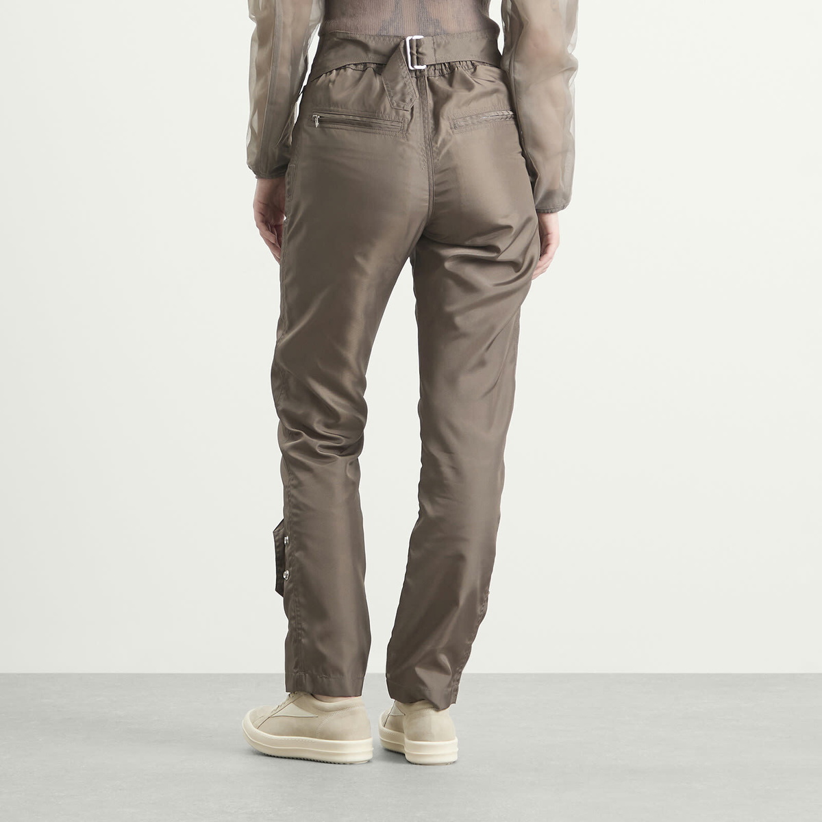 Rick Owens Women's Motopants in Dust