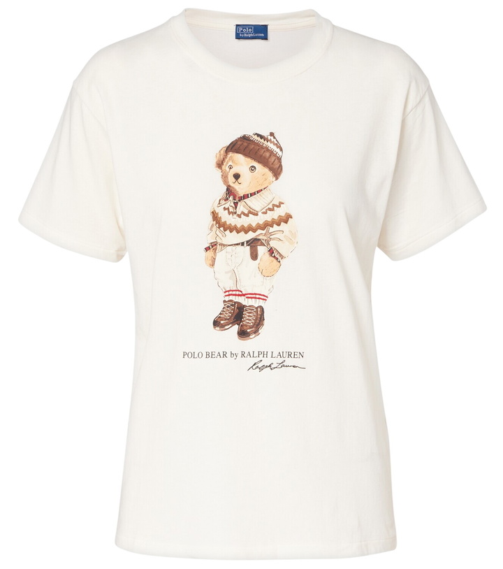 Photo: Polo Ralph Lauren Polo Bear cotton jersey T-shirt