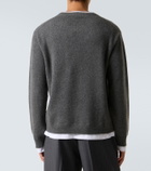 Miu Miu Layered cashmere sweater