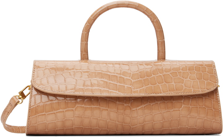 Photo: BY FAR Beige Mini Longa Bag