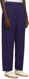 LEMAIRE Blue Relaxed Trousers