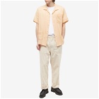 Engineered Garments Men's Camp Shirt in Coral Cotton Crepe