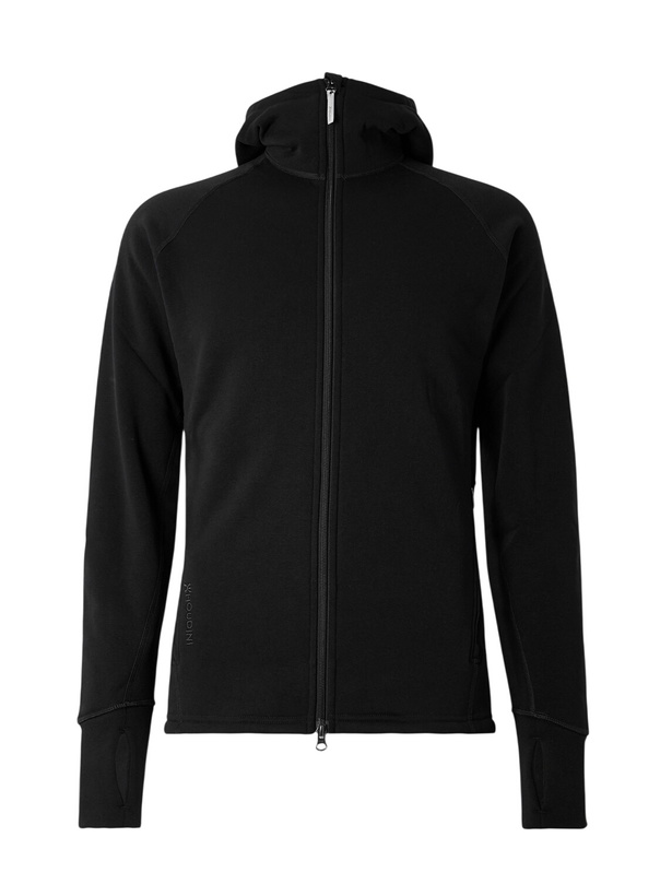 Photo: Houdini - Slim-Fit Jersey Hooded Ski Jacket - Black