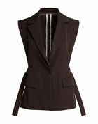 Drumohr Womens Blazer Dark in Brown