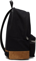 AMIRI Black & Tan Canvas Classic Backpack