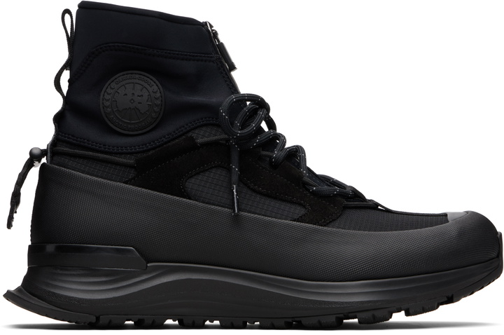 Photo: Canada Goose Black Glacier Trail High Sneakers