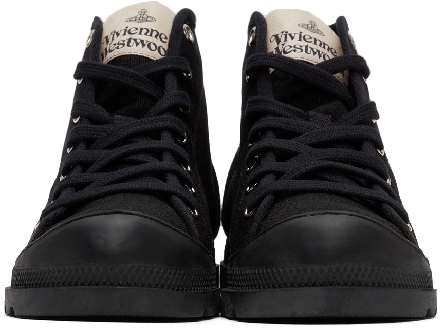 Vivienne Westwood Black Canvas Logo Simian Boots Vivienne Vivienne Westwood Black Canvas Logo Simian Boots Vivienne