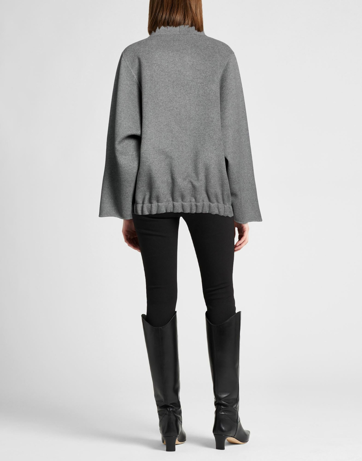 Khaite Womens Jacket in Grey