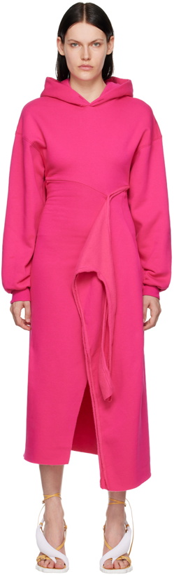 Photo: Ottolinger Pink Hooded Midi Dress