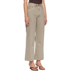 AGOLDE Beige Ren Trousers