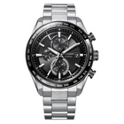 Citizen Attesa Perpetual Chronograph Black Dial Mens Watch AT8295-56E