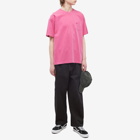 Patta Men's Washed Logo Pocket T-Shirt in Rose Violet