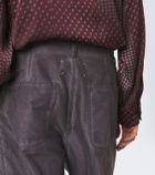 Maison Margiela Cotton wide-leg pants