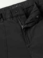 Belstaff - Grayston Tapered Logo-Appliquéd Stretch-Shell Trousers - Black