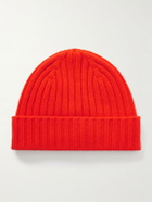 Mr P. - Cairn Ribbed Cashmere Beanie