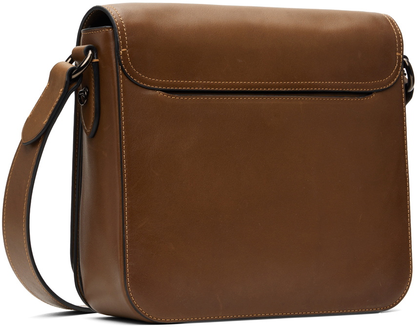 Coach Brown on sale Leather Satchel