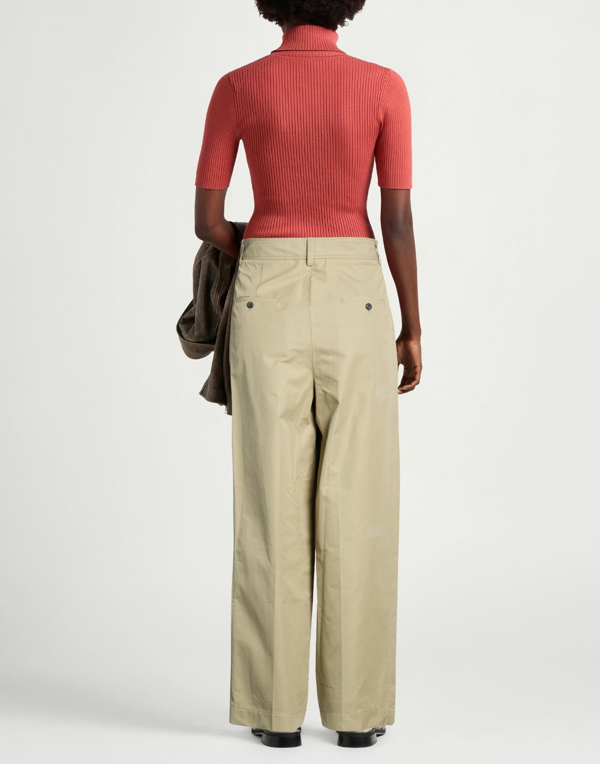 La Doublej Womens Pants in Sage green