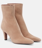 Paris Texas Belle suede ankle boots