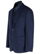 Fay db Navy Polyamide Jacket