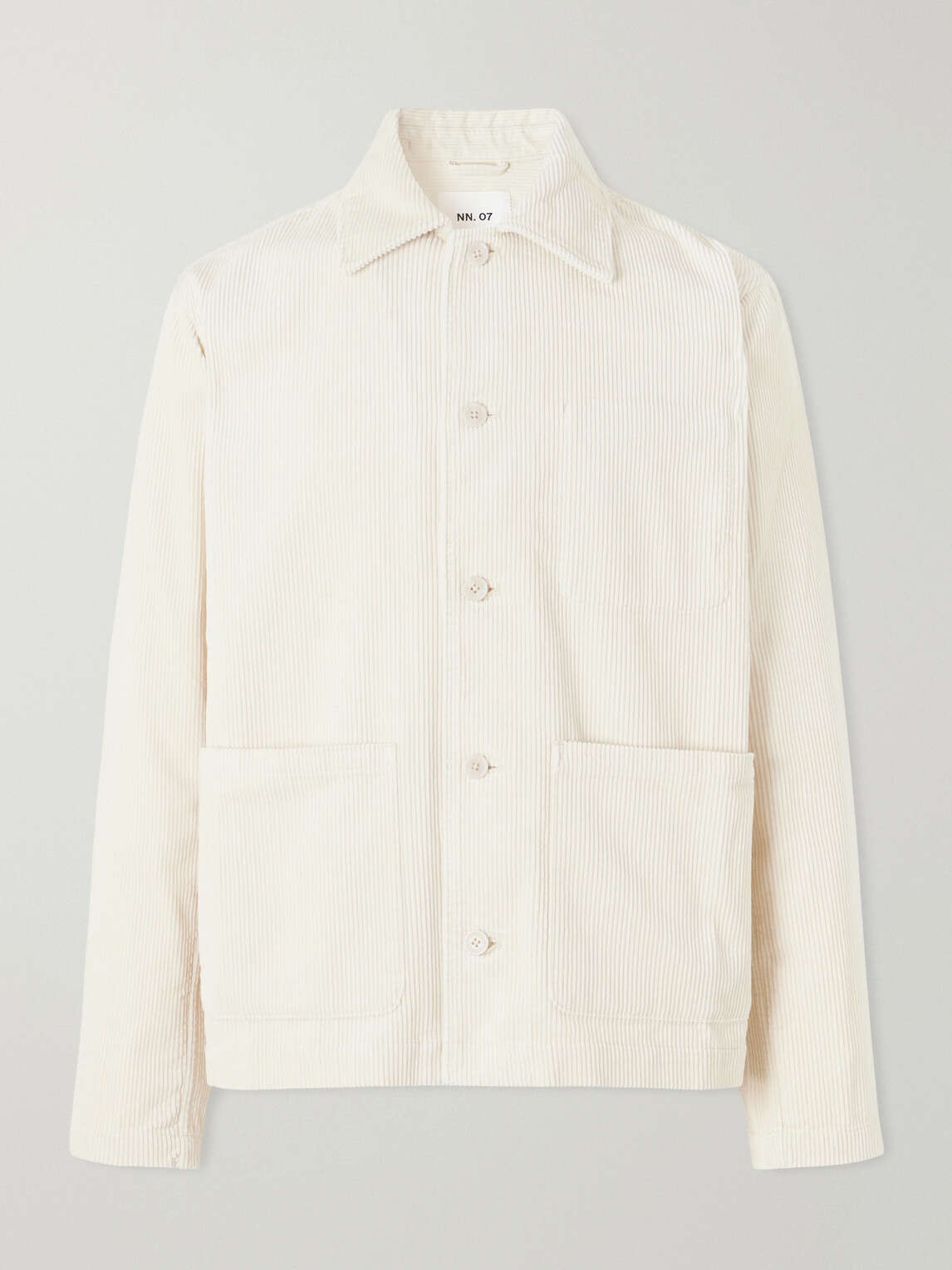 NN07 - Morgan 50004 Organic Cotton-Corduroy Jacket - Neutrals