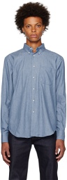 Naked & Famous Denim Blue Easy Shirt