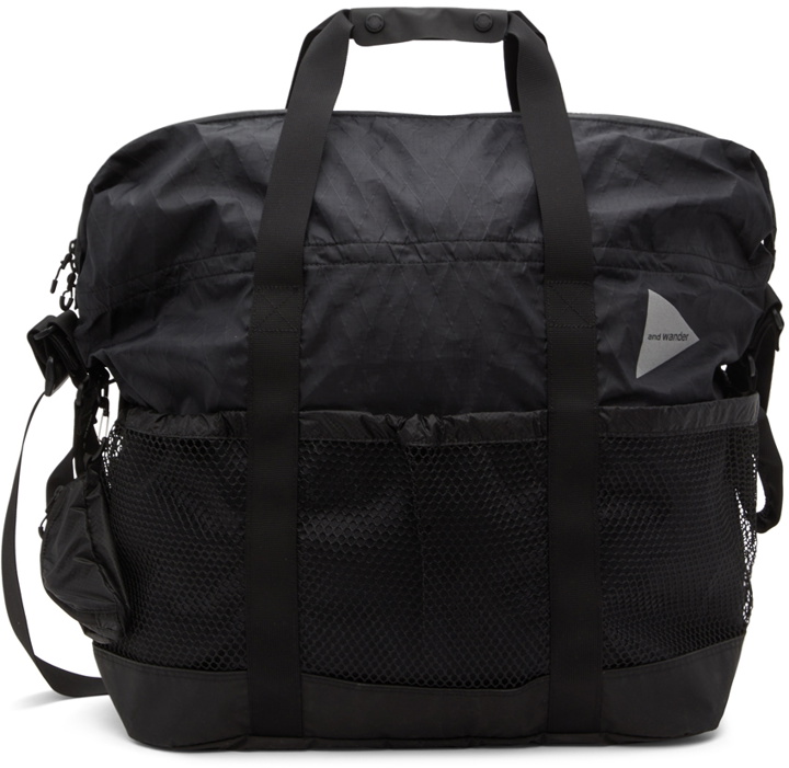 Photo: and wander Black X-Pac 45L Tote