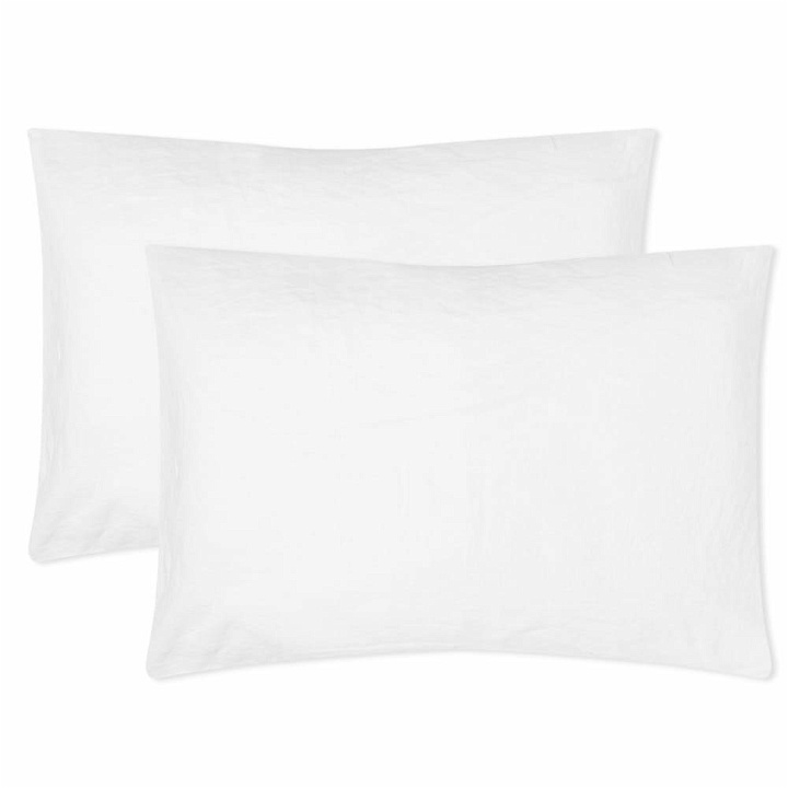 Photo: Deiji Studios Pillow Cases - Set of 2 in White