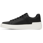 BALMAIN Black B-Court Calfskin Sneakers