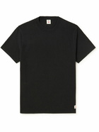 EDWIN - Logo-Appliquéd Cotton-Jersey T-Shirt - Black