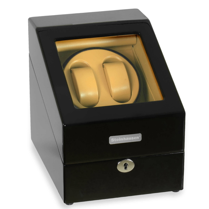 Photo: Steinhausen Heritage Onyx Double Watch Winder SW2002