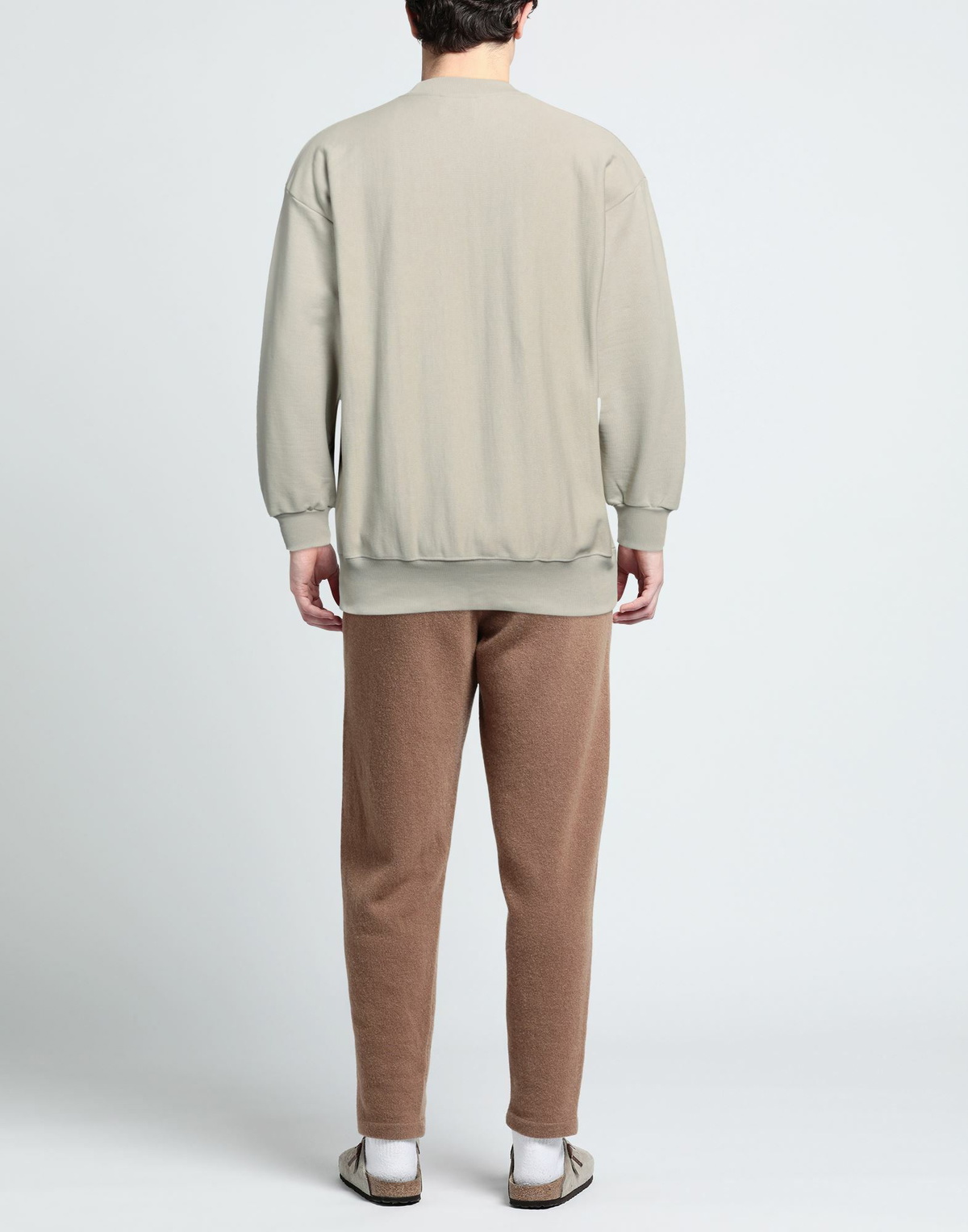 Aries Mens Sweatshirt in Sage green