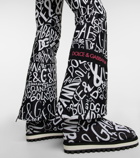 Dolce&Gabbana - Logo-print ski salopettes